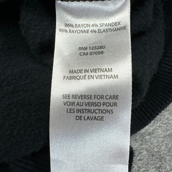 Travis Mathew Pullover Large Black Quarter Zip Fleece Lined Activewear Comfort - Picture 9 of 11